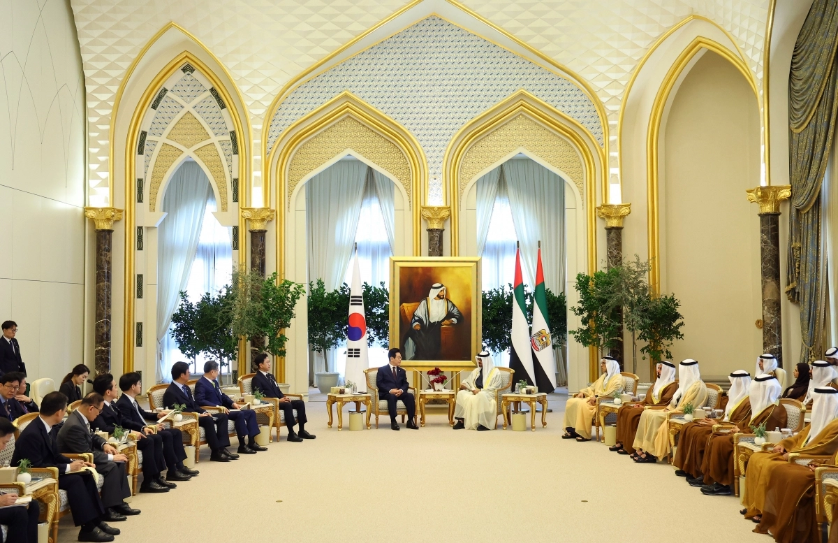 이재명 대통령, 한-UAE 확대회담