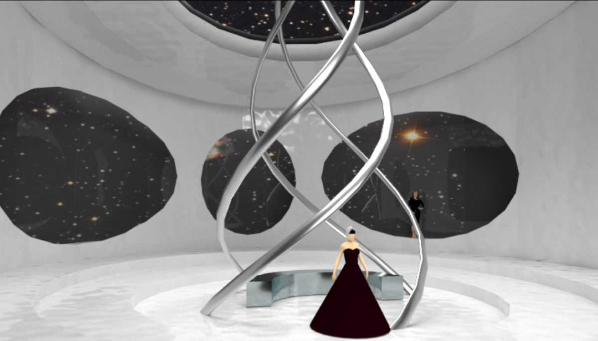 우주선에서 영감을 받은 무대는 이번 공연의 볼거리다. 국립오페라단 제공