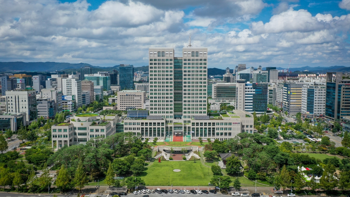 대전시가 160명을 선발해 청년 행정 체험 연수를 제공한다. 대전시청 전경. 서울신문 DB