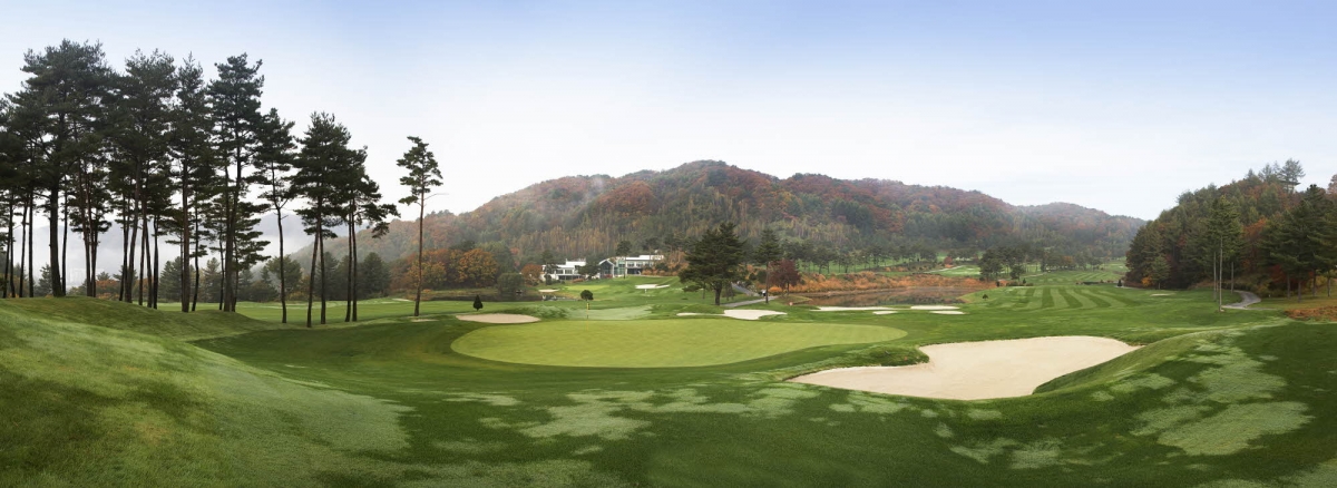 강원 휘닉스CC 전경. 이번 엑스골프 2인 플레이 패키지의 주요 구성지 중 하나다. 엑스골프 제공