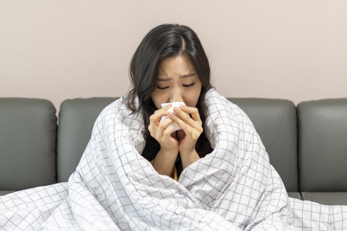 감기. 아이클릭아트