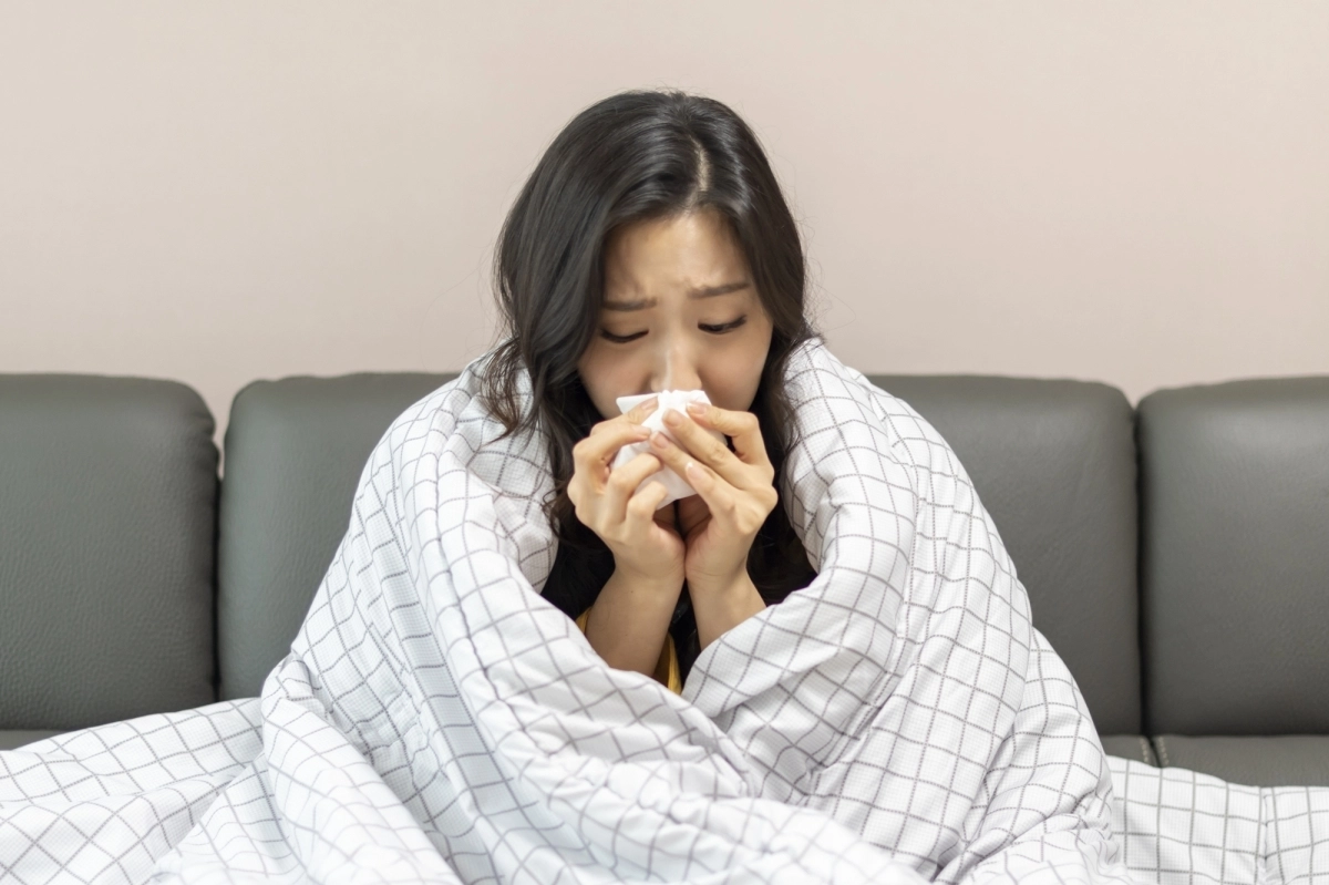 감기. 아이클릭아트