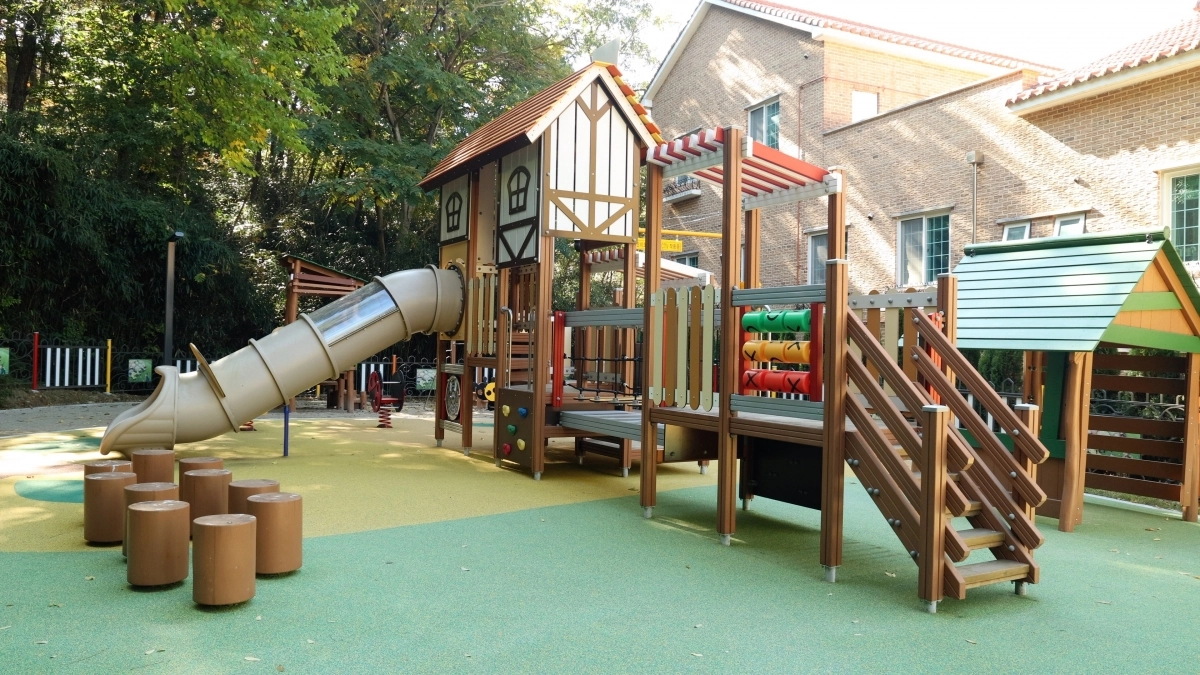 어린이 놀이 공간인 모험놀이장. 광주광역시 제공