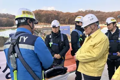 GH 김용진 “안전한 건설 현장 만들겠다”···3800명에 방한용품 지급