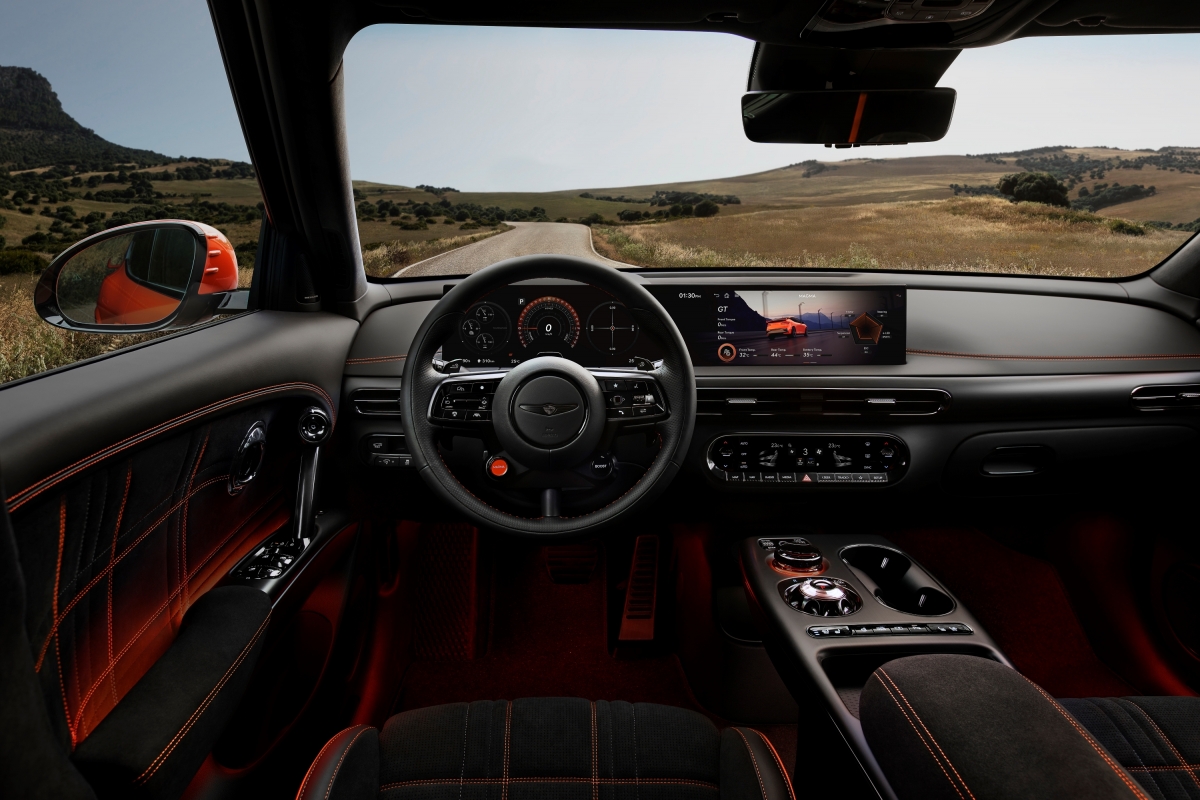 GV60 마그마의 운전석. 현대차기아 커뮤니케이션 센터 제공