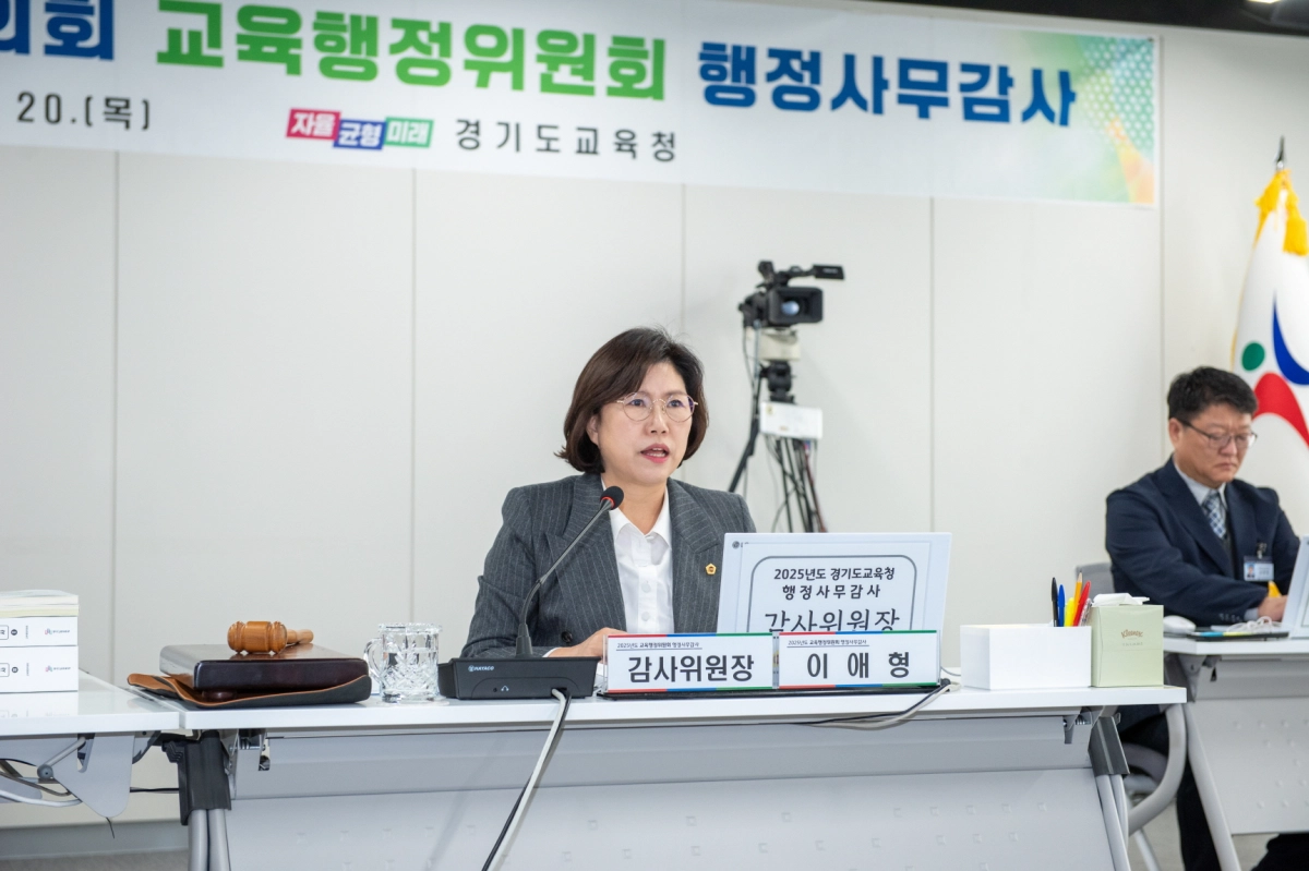 교육행정위원회 이애형 위원장.(사진=경기도의회)