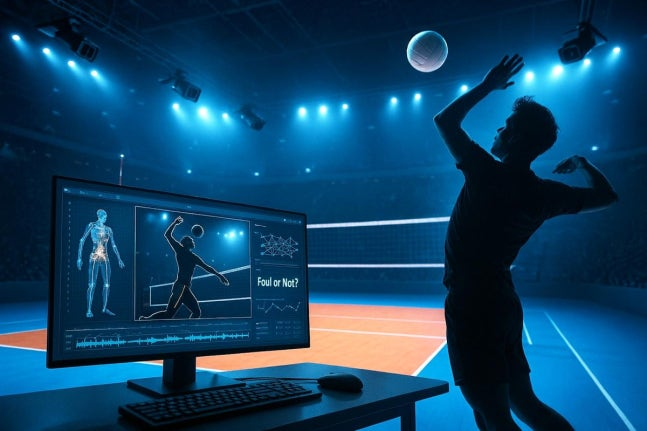 한국배구연맹이 AI로 생성한 이미지. 한국배구연맹 제공