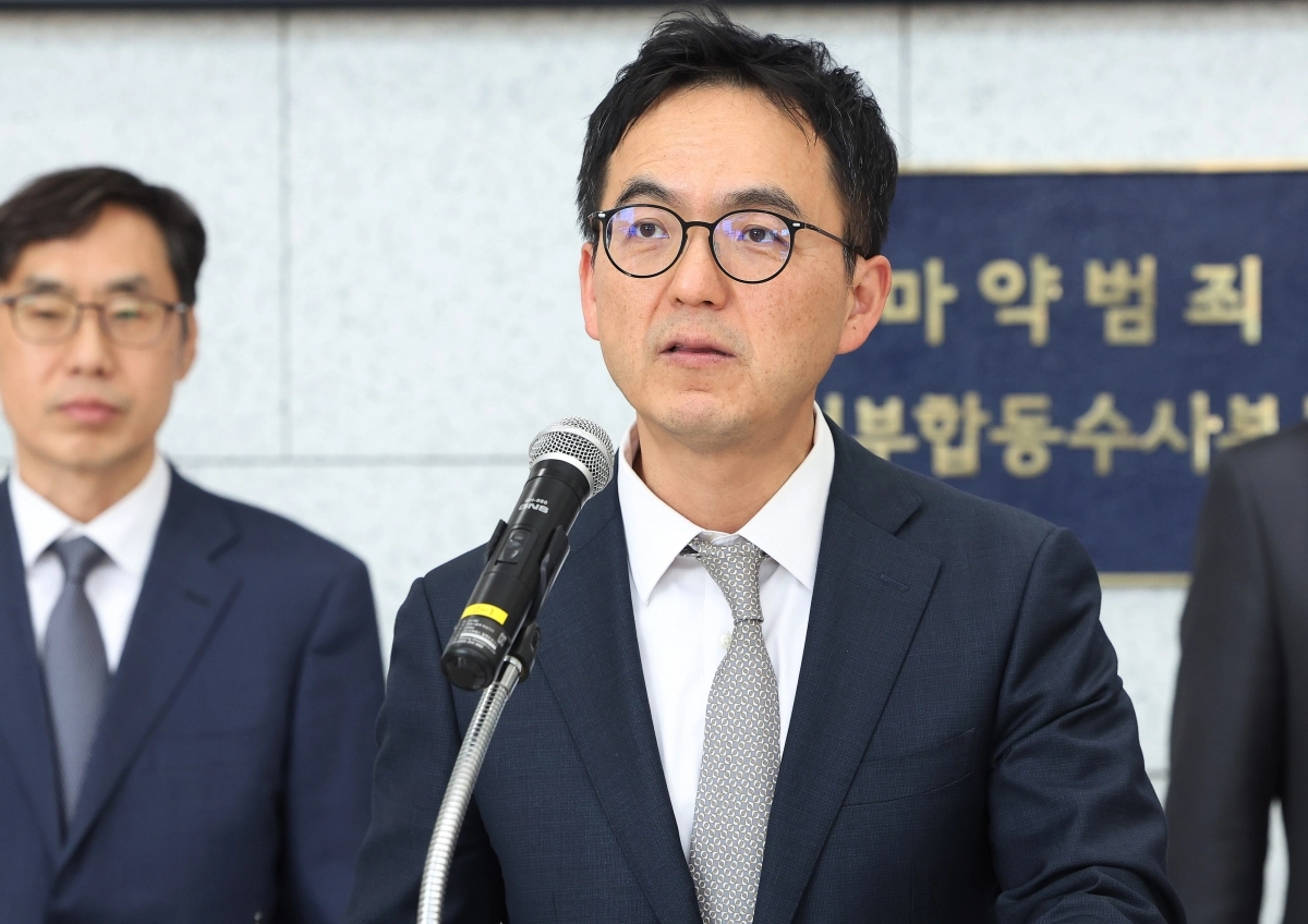 격려사 하는 구자현 검찰총장 직무대행