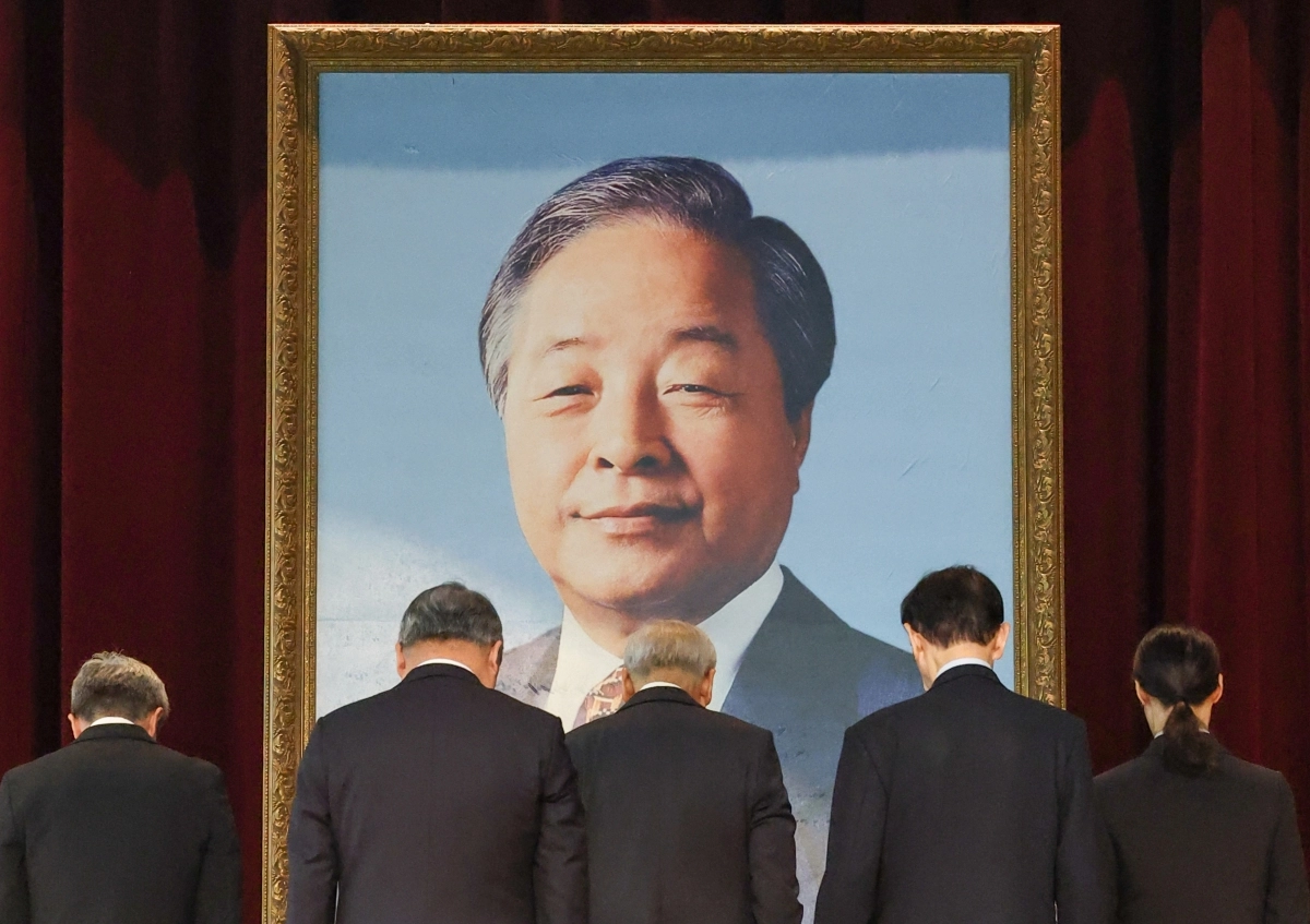 김영삼 대통령 서거 10주기 추모식