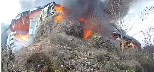 안성 화재 현장. 연합뉴스