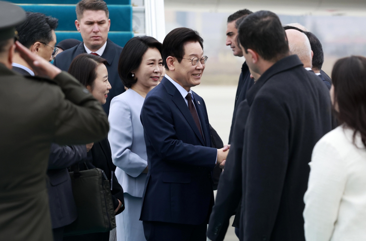 이재명 대통령, 튀르키예 도착