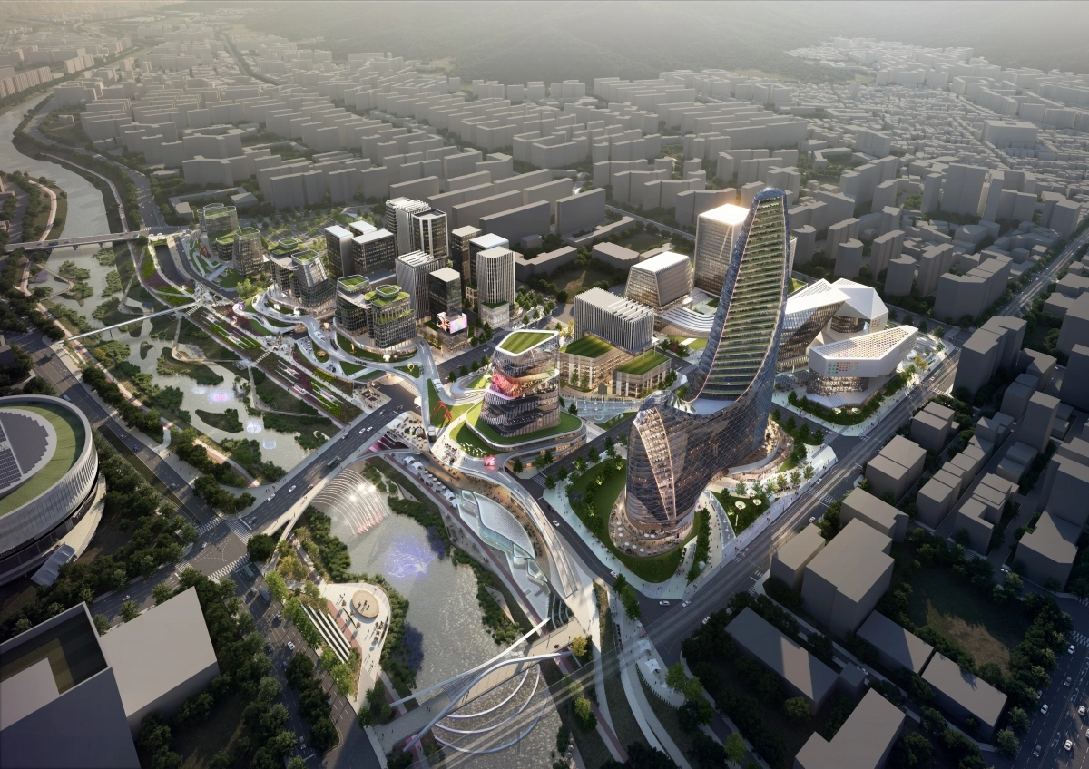 서울시 노원구 창동차량기지 이전 부지를 활용한 ‘S-DBC’ 예상 조감도.  노원구 제공