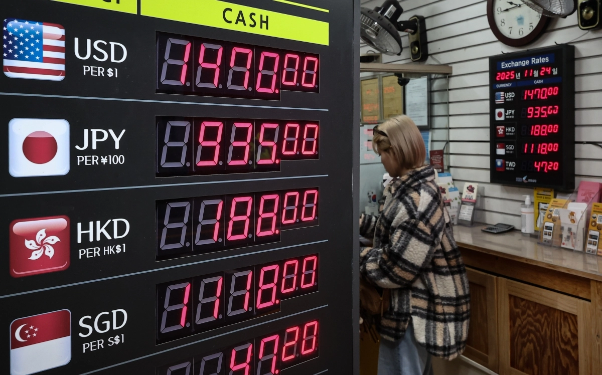 원달러 환율 1477원… 7개월 반 만에 최고