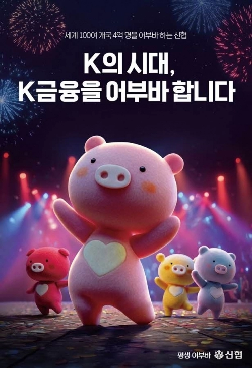 AI로 구현한 신협 ‘K금융 어부바 광고’ 포스터. 신협 제공