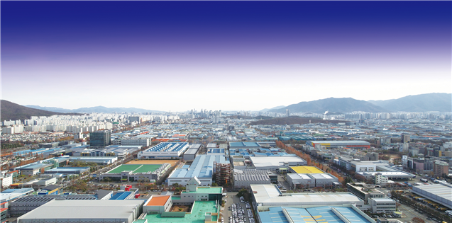 대구 성서산업단지 전경. 성서산업단지관리공단 제공