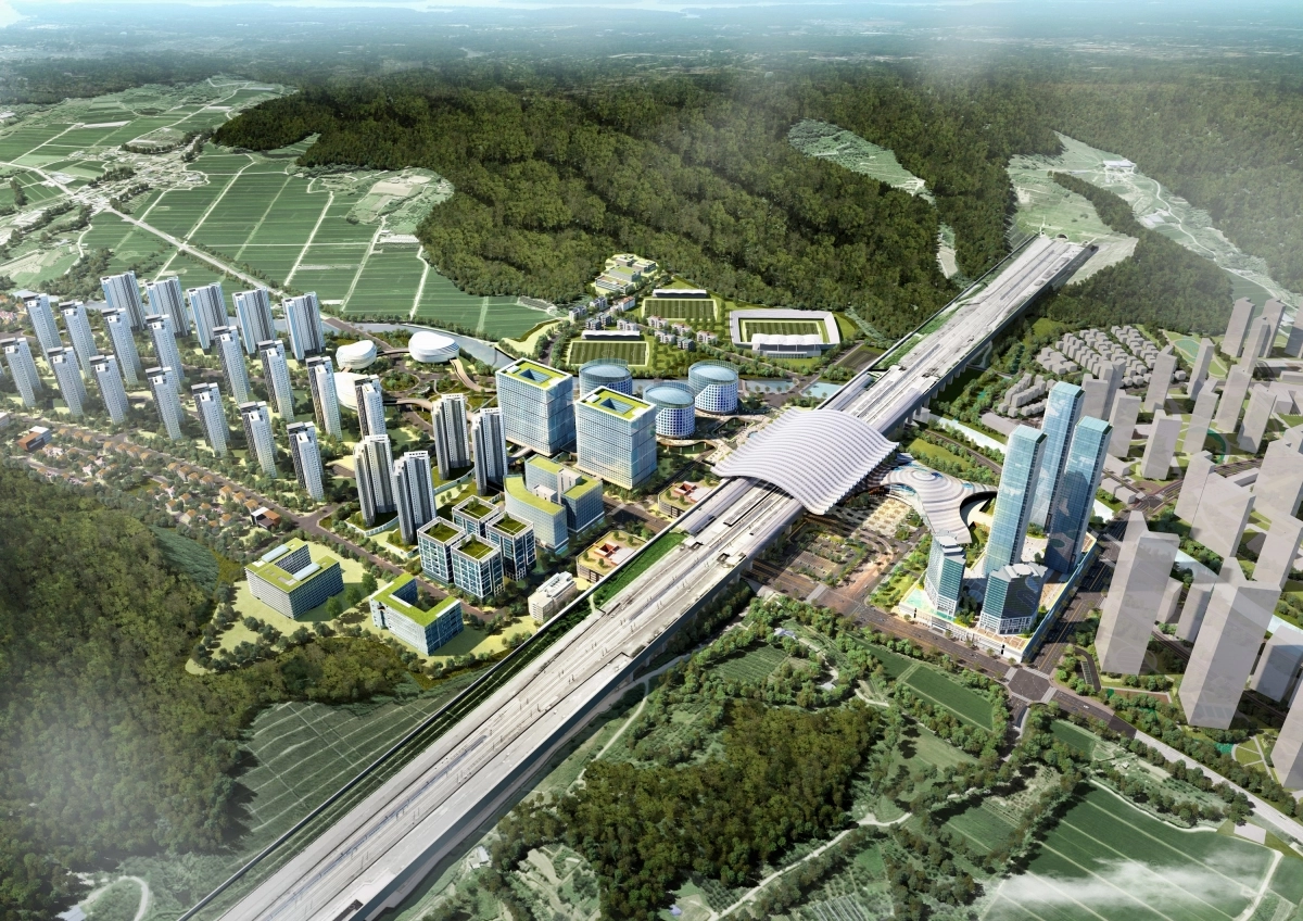 경주역세권 투자선도지구 조감도. 경주시 제공