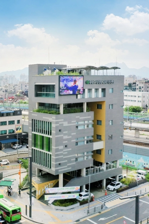 중랑구 방정환교육지원센터 전경. 중랑구 제공