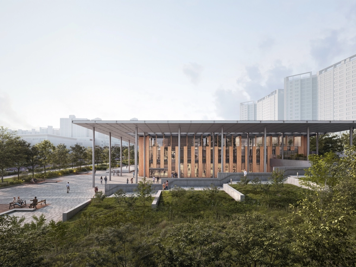 서울시립동대문도서관(투시도)