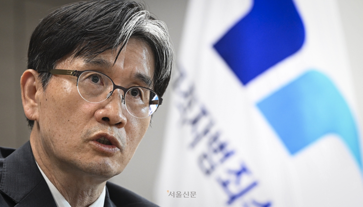 오동운 고위공직자범죄수사처(공수처) 처장이 지난 9월 23일 경기 과천시 정부과천청사 고위공직자범죄수사처에서 서울신문과 인터뷰 하고 있다. 2025.9.23 이지훈 기자