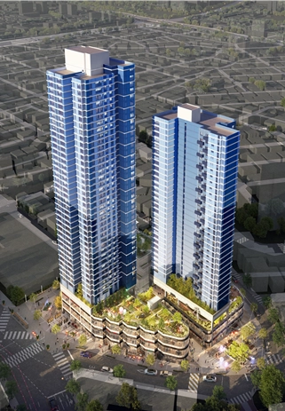 서울 동작구 사당동 318-99 일대 역세권 활성화 사업 조감도. 동작구 제공