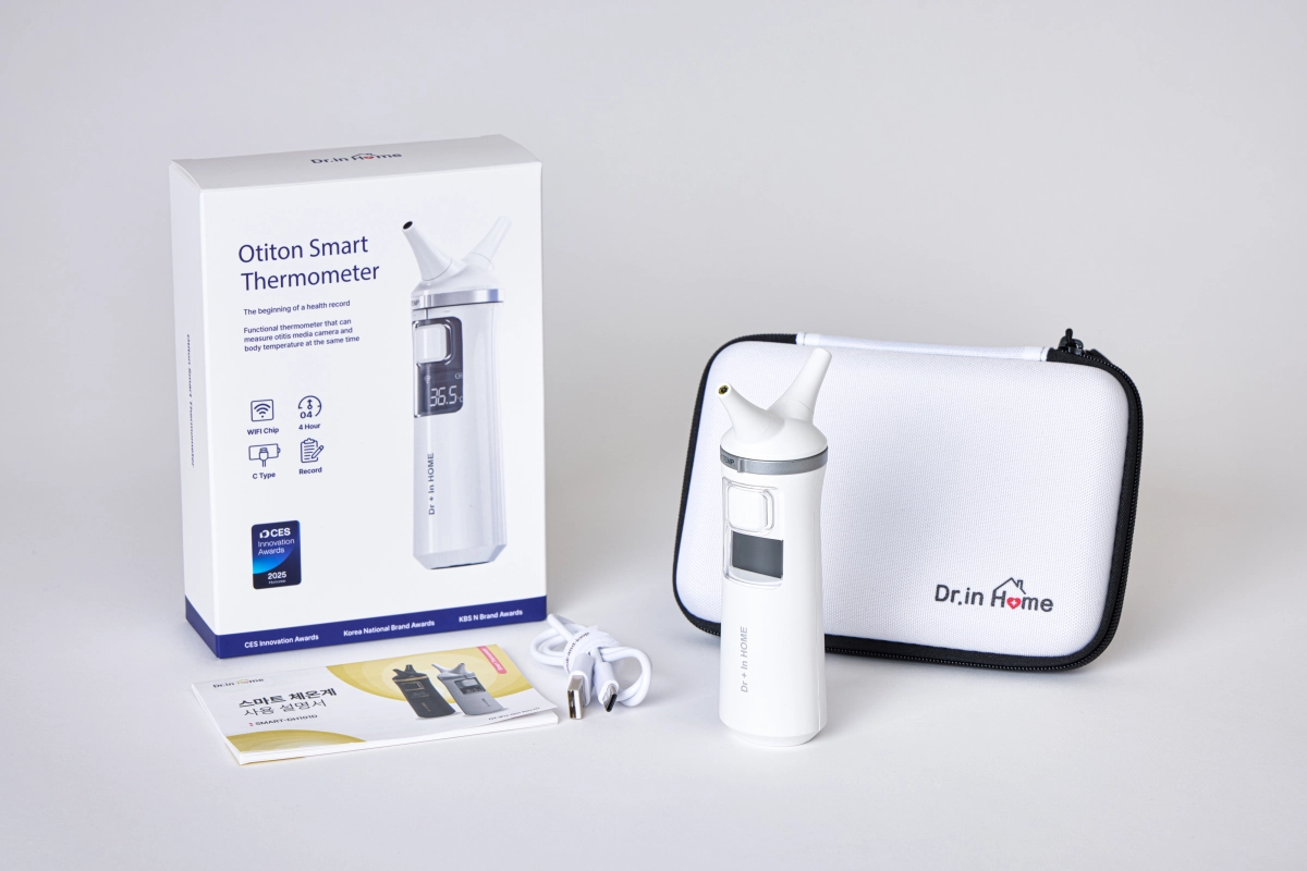 스마트 체온계로 정확한 비대면 진료제공하는 기술기업 ‘오티톤 메디컬’.