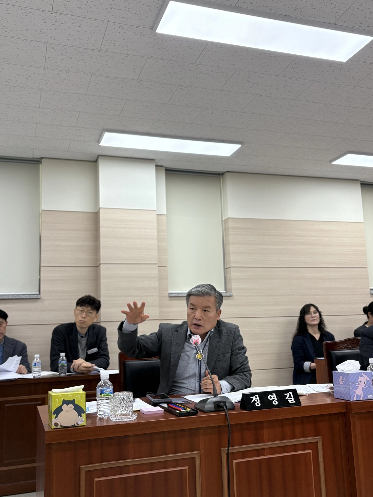 제359회 제2차 정례회에서 질의하는 정영길 의원. 경북도의회 제공