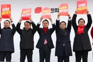 [사설] 장동혁 대표, 멀어지는 중도 민심 못 보는가 안 보는가