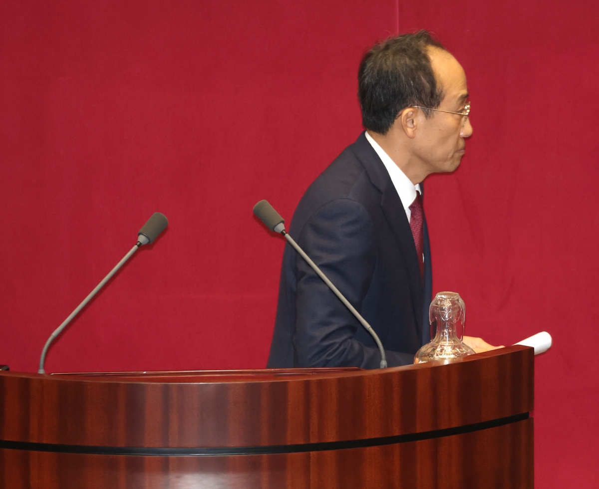 체포동의안 표결 앞둔 추경호 의원