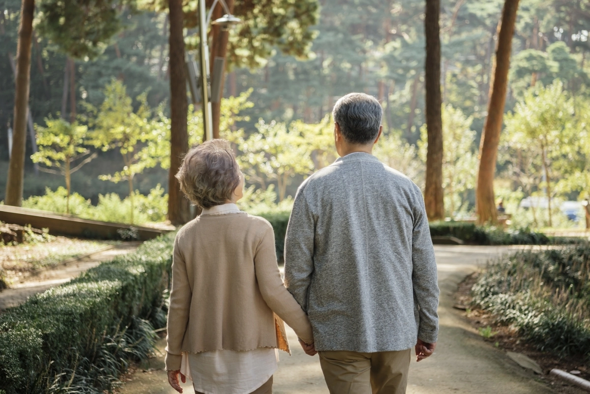 노부부. 아이클릭아트