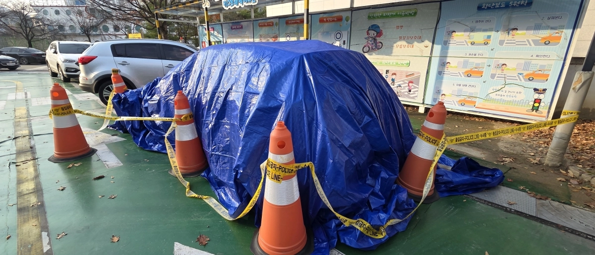 인양된 청주 장기실종 여성 SUV