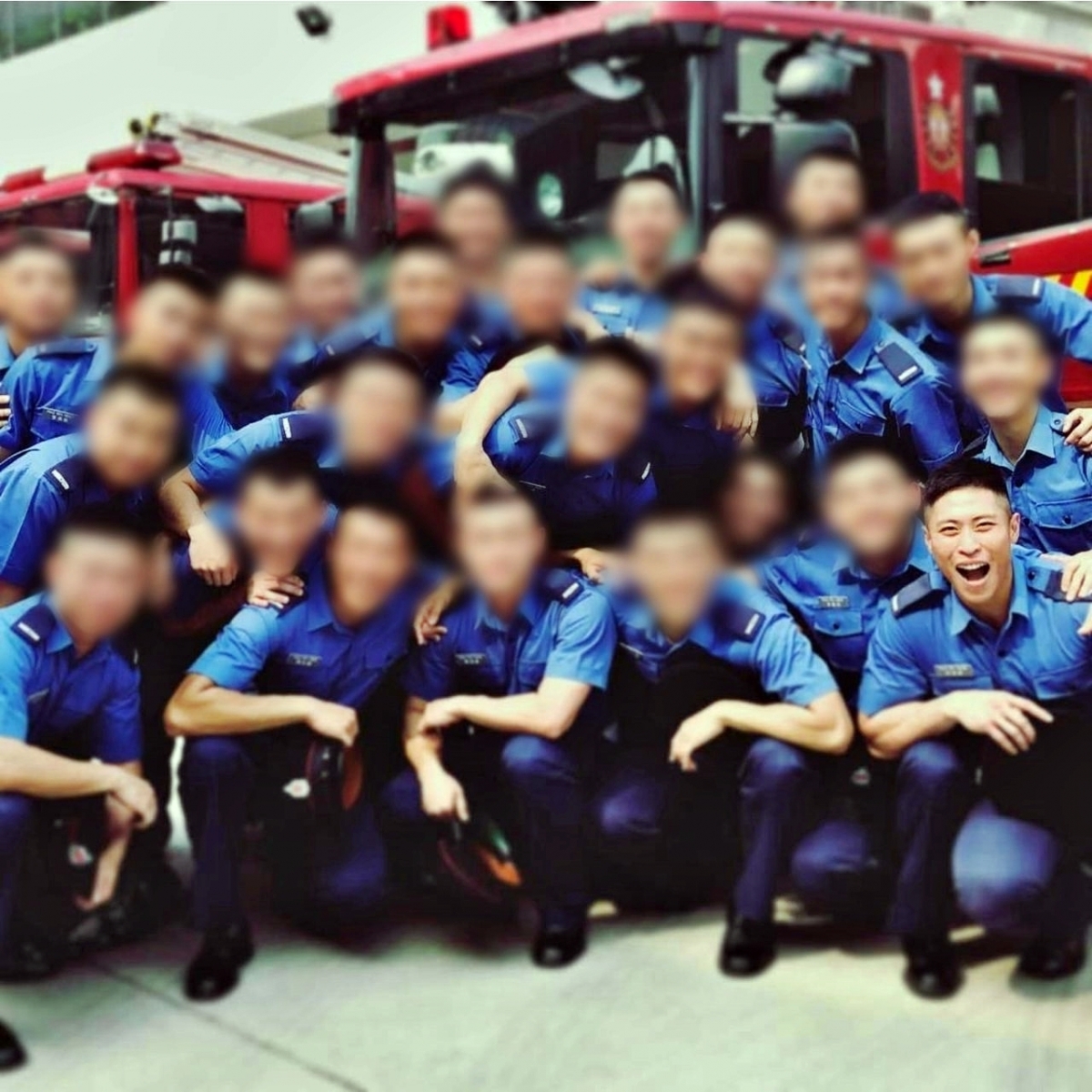 홍콩 아파트 화재현장에서 순직한 소방관 호와이호우가 생전 소셜미디어에 올린 사진. 홍콩01(호와이호우 인스타그램)