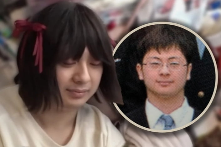 부모의 엄격한 통제 아래 성장한 한 일본인 남성 미즈키(26)가 대학 진학 후 점차 공허함을 느끼며 여성복을 입기 시작했다는 사연이 전해졌다. 사진은 미즈키의 과거 모습(오른쪽)과 현재의 모습. SCMP 캡처