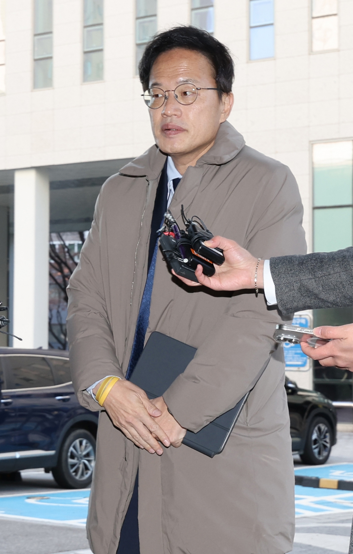 결심 공판 출석하는 더불어민주당 박주민 의원