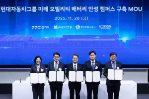 경기도, 현대차그룹 미래 모빌리티 안성 배터리 연구소 유치