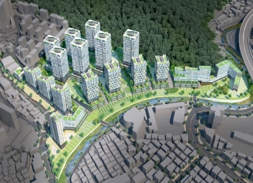 서울 서대문구 홍은15구역 조감도.   서대문구 제공