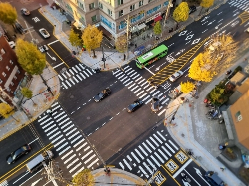 서울 구로구 구로보건소 사거리 교차로.   구로구 제공