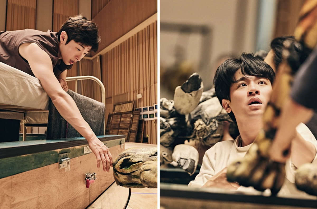 227일간 벵골 호랑이와 바다를 표류한 소년 파이의 이야기를 그린 ‘라이프 오브 파이’에서 파이 역할을 맡은 박강현(왼쪽)과 박정민(오른쪽). 에스앤코 제공