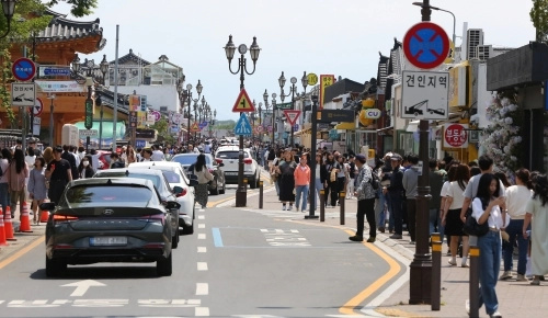 경북 경주 황리단길 전경. 경주시 제공