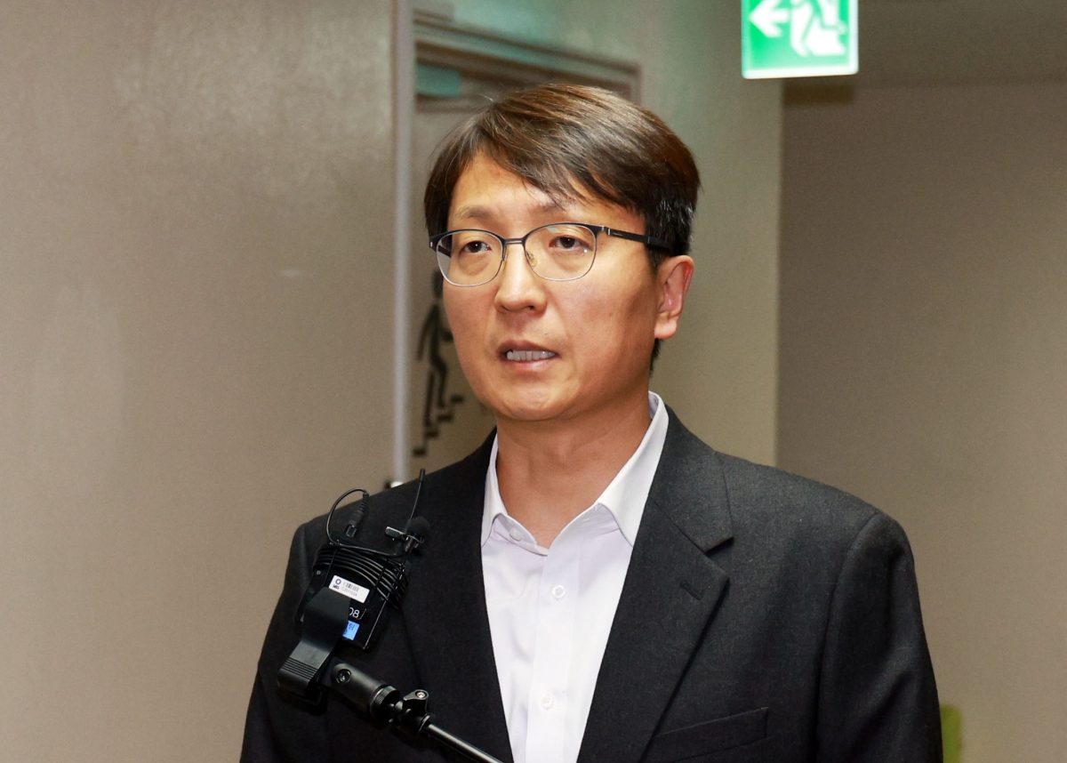 박대준 쿠팡 대표가 30일 정부서울청사에서 대규모 개인정보 유출 사고에 대해 공개 사과하고 있다. 2025.11.30 연합뉴스