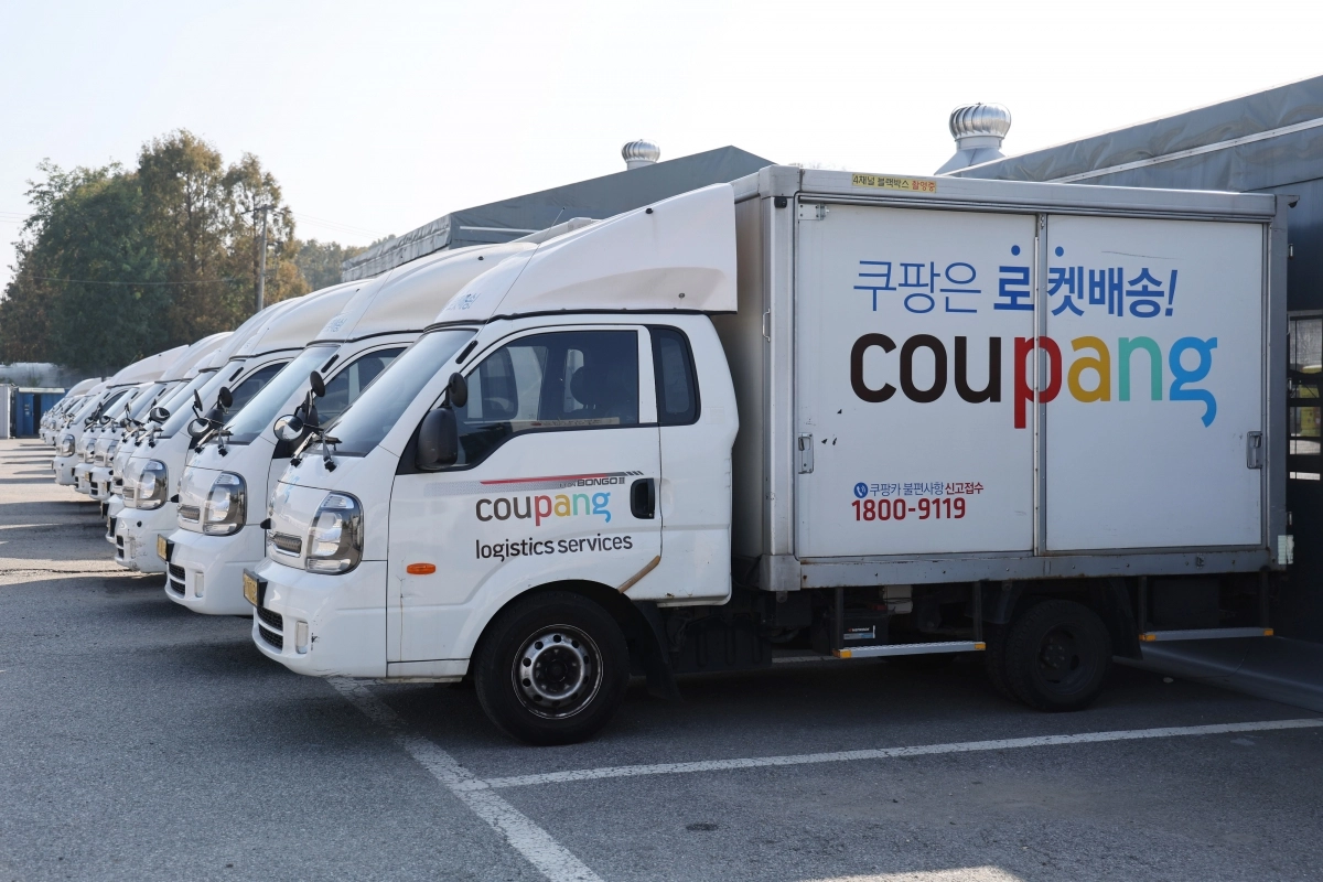 지난달 5일 서울 시내의 한 쿠팡 물류센터. 연합뉴스