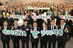 ‘출범 20년’ 하나금융 함영주 회장 “하나의 DNA, 미래 100년 원동력”
