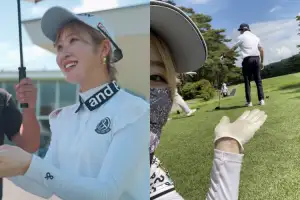 미모의 골프선수, ‘30세 연상’ 코치와 열애…‘아빠뻘’ 교제상대에 日골프계 충격