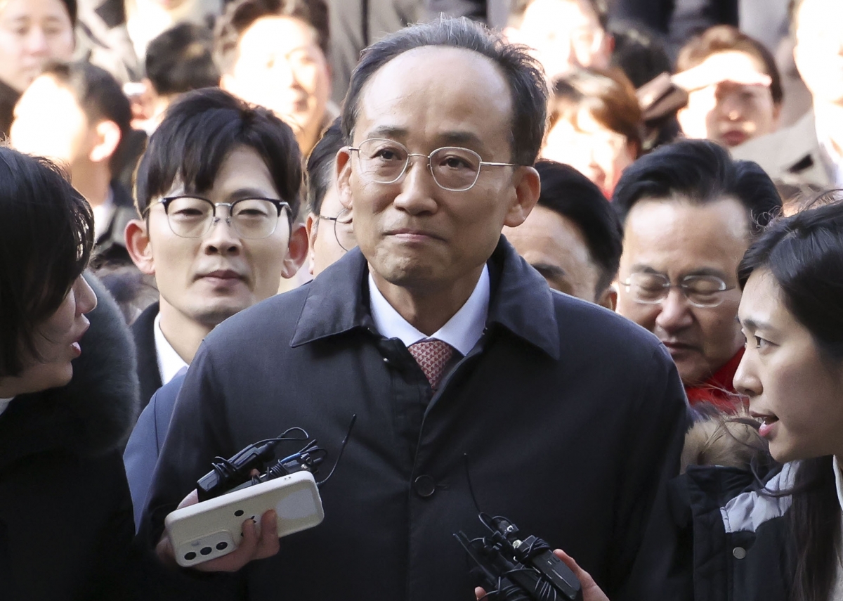 추경호 의원, 영장심사 출석