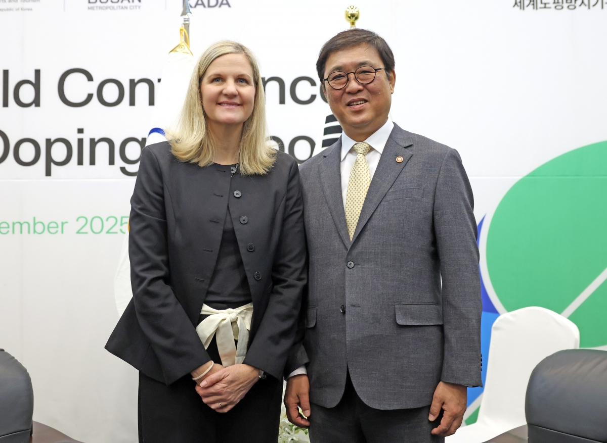 최휘영 장관, 국제올림픽위원회 위원장 면담