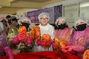 강북, 지역 장애인단체연합과 ‘김장 나눔’