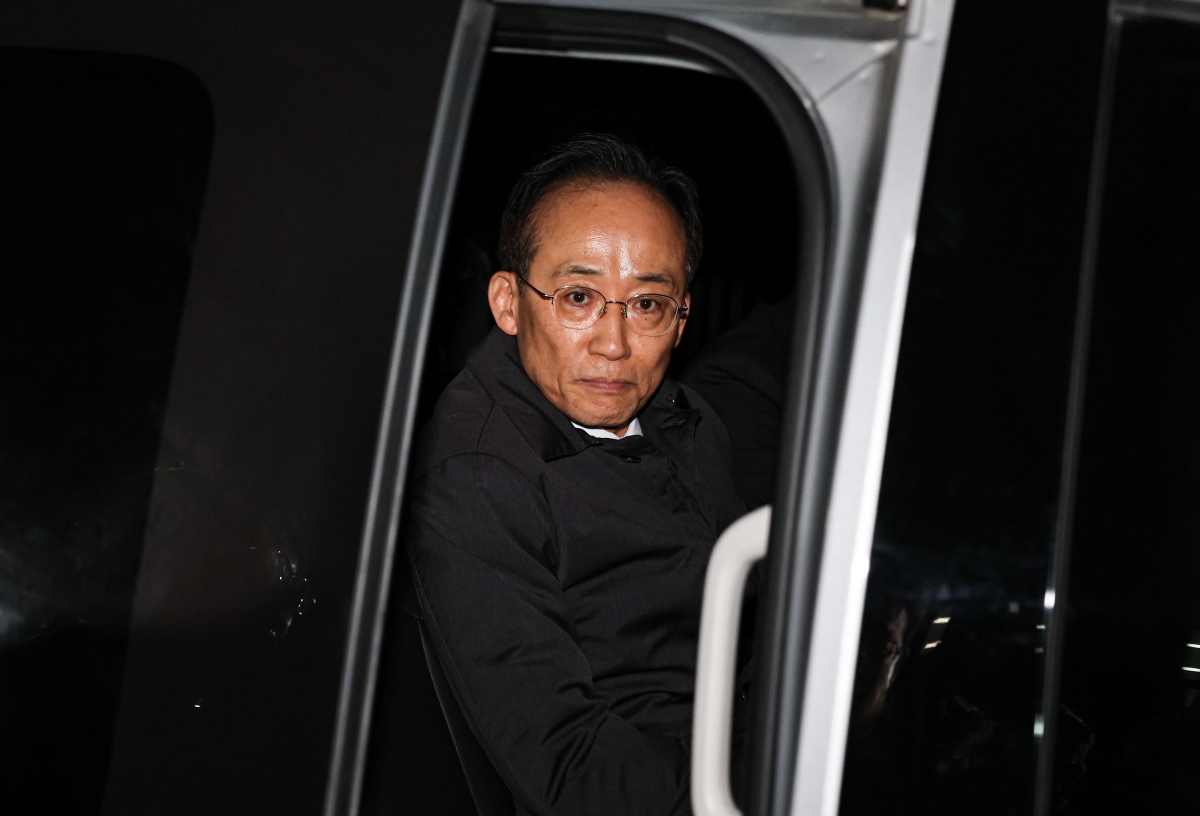 서울중앙지법 나서는 추경호 의원