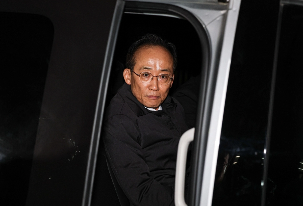 서울중앙지법 나서는 추경호 의원