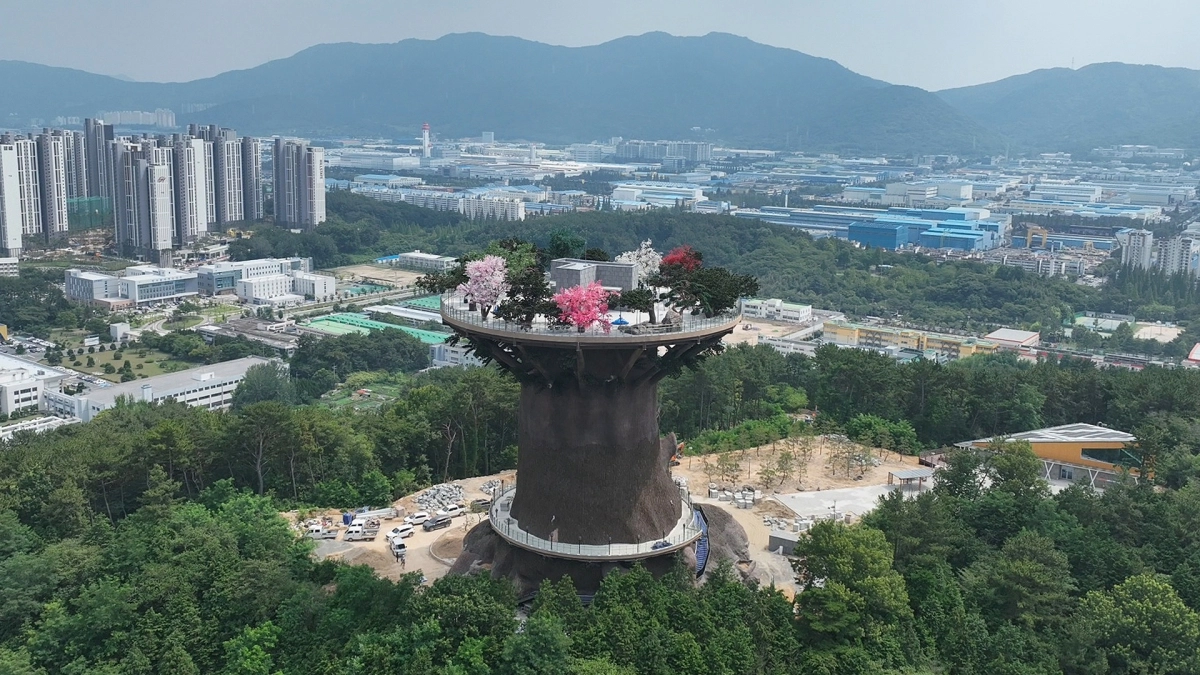 경남 창원시 성산구 대상공원에 들어선 ‘빅트리’. 서울신문DB