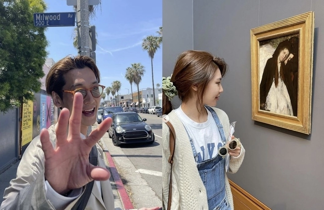 정경호 수영 인스타그램 캡처