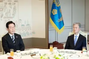 李 대통령 오찬서 내란재판부 비판한 대법원장 “사법제도 개편, 충분한 논의 필요”